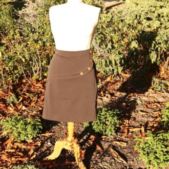 jupe empiècement arrondi fantaisie Schana