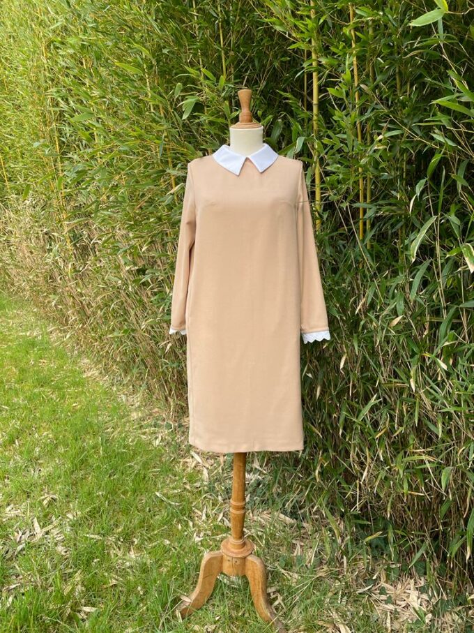 robe créatrice petite série limitée souple découpe Lysa