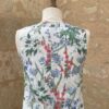 robe fleurie été sans manche France fait main Diannah