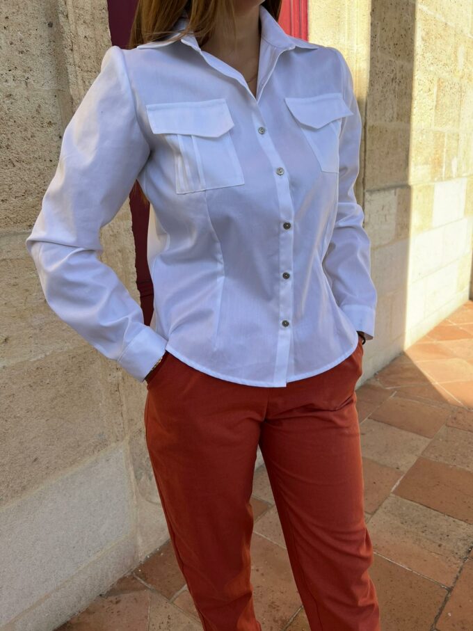 chemisier estival pli Iris