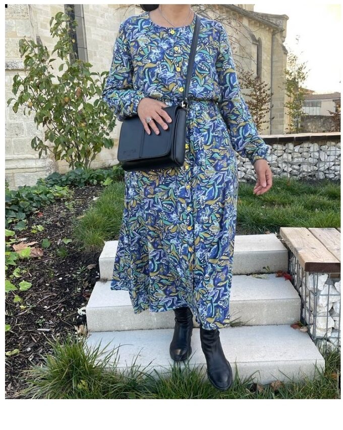 tenue colorée gironde classique printemps automne Kyara